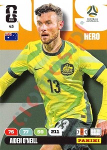 43 Aiden O'Neill – FIFA World Cup 2026 Adrenalyn XL Panini