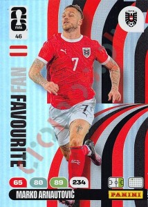 46 Marko Arnautović – FIFA World Cup 2026 Adrenalyn XL Panini