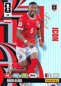 48 David Alaba – FIFA World Cup 2026 Adrenalyn XL Panini