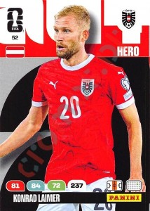 52 Konrad Laimer – FIFA World Cup 2026 Adrenalyn XL Panini