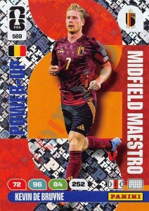 569 Kevin de Bruyne – FIFA World Cup 2026 Adrenalyn XL Panini