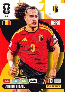 62 Arthur Theate – FIFA World Cup 2026 Adrenalyn XL Panini