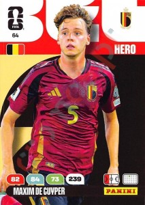 64 Maxim de Cuyper – FIFA World Cup 2026 Adrenalyn XL Panini
