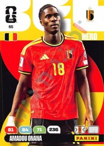 65 Amadou Onana – FIFA World Cup 2026 Adrenalyn XL Panini