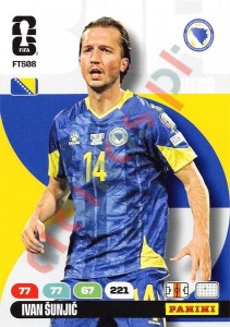 FTS8 Ivan Šunjić – FIFA World Cup 2026 Adrenalyn XL Panini