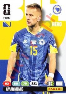 FTS9 Amar Memić – FIFA World Cup 2026 Adrenalyn XL Panini