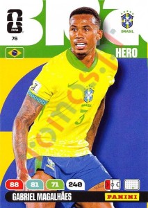 76 Gabriel Magalhães – FIFA World Cup 2026 Adrenalyn XL Panini
