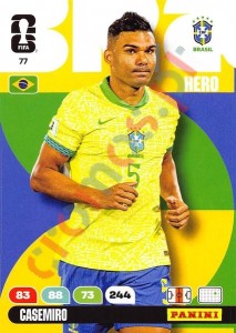 77 Casemiro – FIFA World Cup 2026 Adrenalyn XL Panini