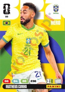80 Matheus Cunha – FIFA World Cup 2026 Adrenalyn XL Panini