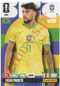 U5 Lucas Paquetá – FIFA World Cup 2026 Adrenalyn XL Panini