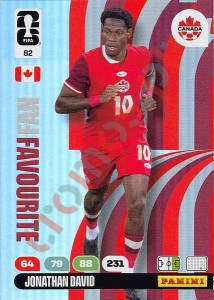 82 Jonathan David – FIFA World Cup 2026 Adrenalyn XL Panini