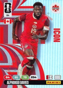 84 Alphonso Davies – FIFA World Cup 2026 Adrenalyn XL Panini