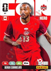 87 Derek Cornelius – FIFA World Cup 2026 Adrenalyn XL Panini