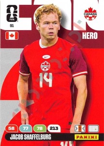 91 Jacob Shaffelburg – FIFA World Cup 2026 Adrenalyn XL Panini