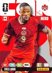 93 Cyle Larin – FIFA World Cup 2026 Adrenalyn XL Panini