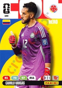 109 Camilo Vargas – FIFA World Cup 2026 Adrenalyn XL Panini