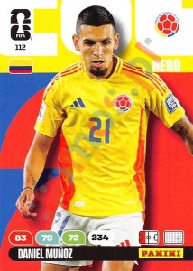 112 Daniel Muñoz – FIFA World Cup 2026 Adrenalyn XL Panini