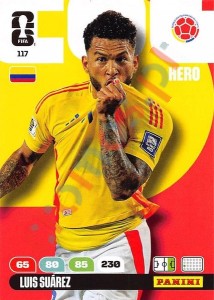 117 Luis Suárez – FIFA World Cup 2026 Adrenalyn XL Panini