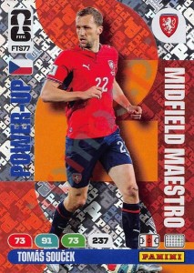 FTS77 Tomáš Souček – FIFA World Cup 2026 Adrenalyn XL Panini