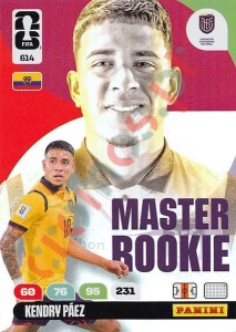 614 Kendry Páez – FIFA World Cup 2026 Adrenalyn XL Panini