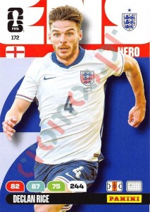 172 Declan Rice – FIFA World Cup 2026 Adrenalyn XL Panini