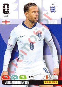 173 Jordan Henderson – FIFA World Cup 2026 Adrenalyn XL Panini