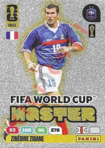 DB11 Zinédine Zidane – FIFA World Cup 2026 Adrenalyn XL Panini