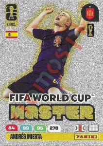 DB21 Andrés Iniesta – FIFA World Cup 2026 Adrenalyn XL Panini