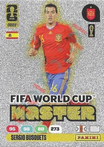 DB22 Sergio Busquets – FIFA World Cup 2026 Adrenalyn XL Panini