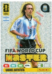 DB4 Gabriel Batistuta – FIFA World Cup 2026 Adrenalyn XL Panini