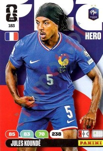 183 Jules Koundé – FIFA World Cup 2026 Adrenalyn XL Panini
