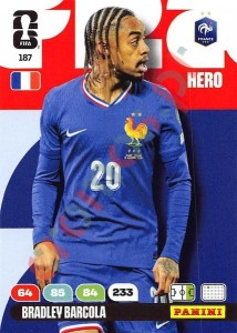 187 Bradley Barcola – FIFA World Cup 2026 Adrenalyn XL Panini