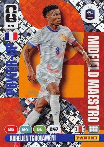 574 Aurelien Tchouaméni – FIFA World Cup 2026 Adrenalyn XL Panini