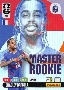 617 Bradley Barcola – FIFA World Cup 2026 Adrenalyn XL Panini
