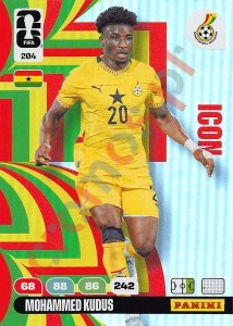 204 Mohammed Kudus – FIFA World Cup 2026 Adrenalyn XL Panini