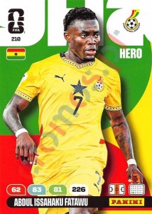 210 Abdul Issahaku Fatawu – FIFA World Cup 2026 Adrenalyn XL Panini