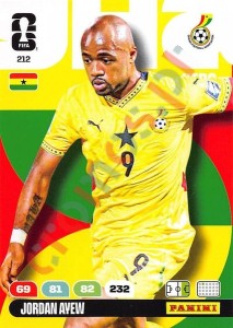 212 Jordan Ayew – FIFA World Cup 2026 Adrenalyn XL Panini