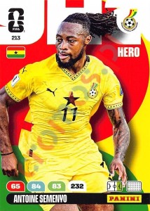 213 Antoine Semenyo – FIFA World Cup 2026 Adrenalyn XL Panini