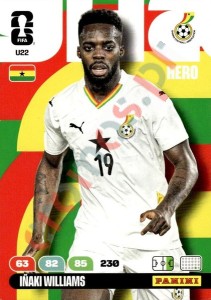 U22 Iñaki Williams – FIFA World Cup 2026 Adrenalyn XL Panini