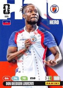 225 Don Deedson Louicius – FIFA World Cup 2026 Adrenalyn XL Panini