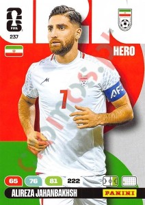 237 Alireza Jahanbakhsh – FIFA World Cup 2026 Adrenalyn XL Panini