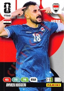FTS48 Aymen Hussein – FIFA World Cup 2026 Adrenalyn XL Panini