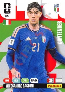 526 Alessandro Bastoni – FIFA World Cup 2026 Adrenalyn XL Panini