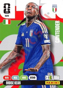 529 Moise Kean – FIFA World Cup 2026 Adrenalyn XL Panini