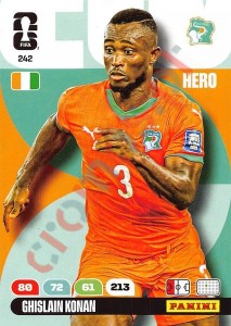 242 Ghislain Konan – FIFA World Cup 2026 Adrenalyn XL Panini