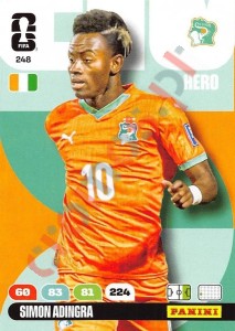 248 Simon Adingra – FIFA World Cup 2026 Adrenalyn XL Panini