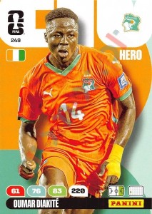 249 Oumar Diakité – FIFA World Cup 2026 Adrenalyn XL Panini