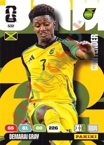 532 Demarai Gray – FIFA World Cup 2026 Adrenalyn XL Panini