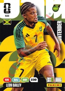533 Leon Bailey – FIFA World Cup 2026 Adrenalyn XL Panini