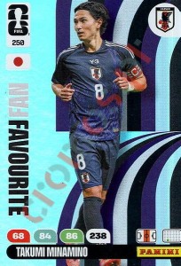 250 Takumi Minamino – FIFA World Cup 2026 Adrenalyn XL Panini